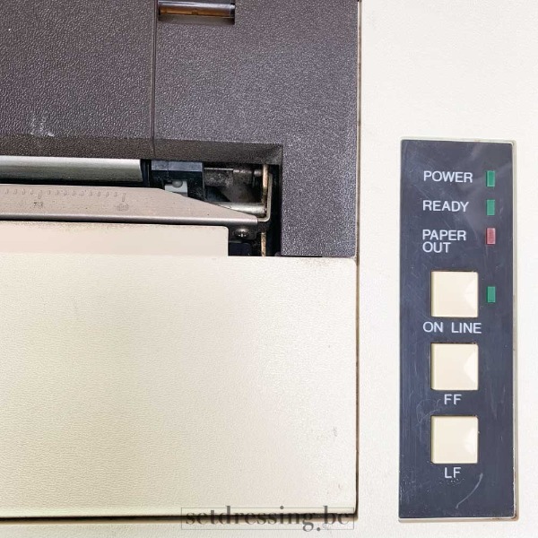 Epson printer FX-80 42cm beige