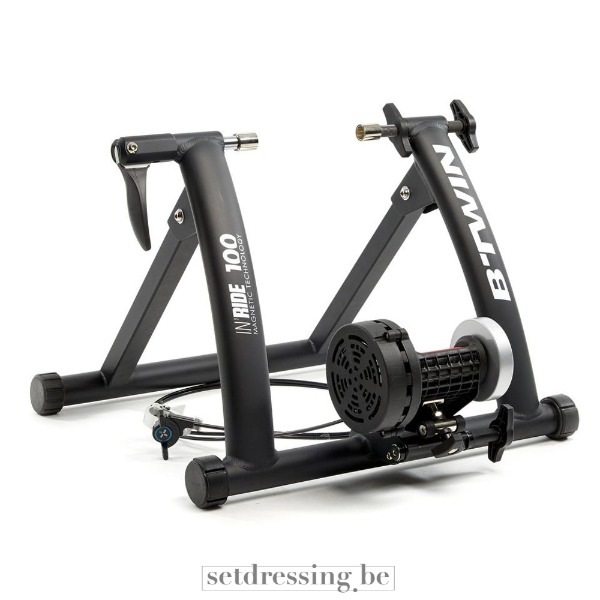 Fietsrol hometrainer zwart