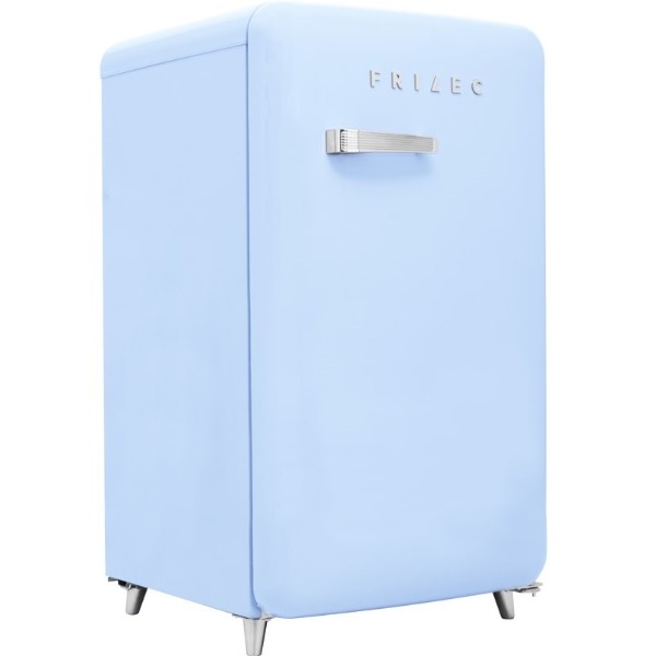 Retro doorkijk koelkast 100cm blauw