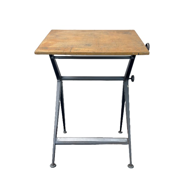 Friso Kramer drawing table 75cm brown