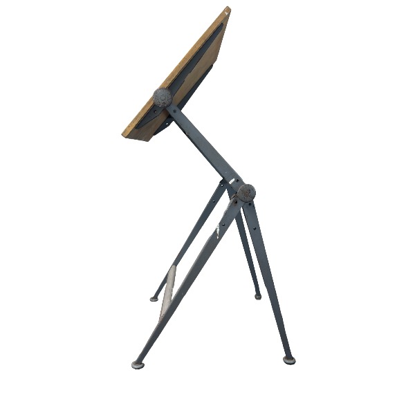 Friso Kramer drawing table 75cm brown