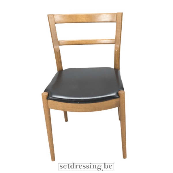 Wooden chair 79cm black