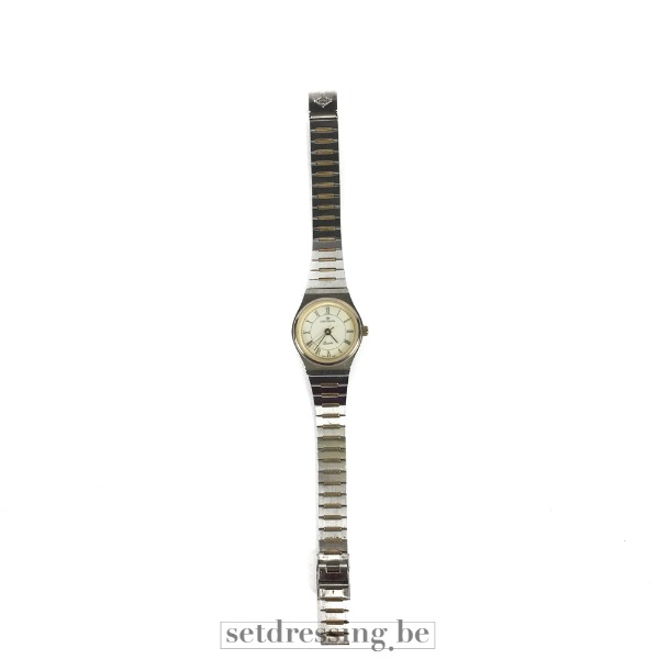 Polshorloge zilver