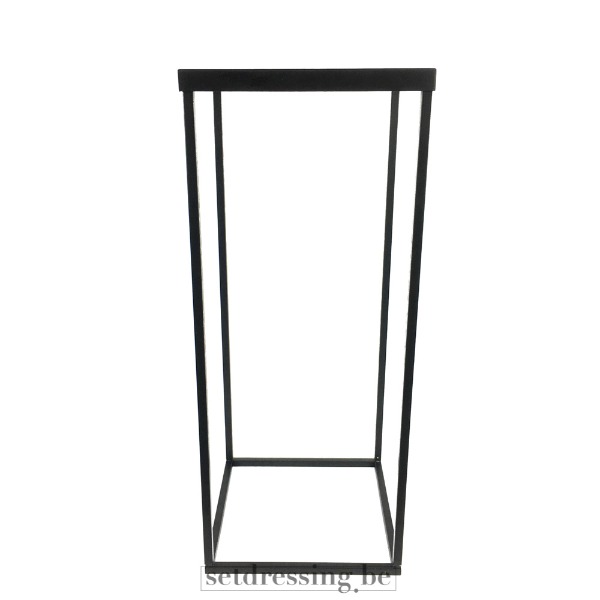 Metalen sokkel 90cm zwart