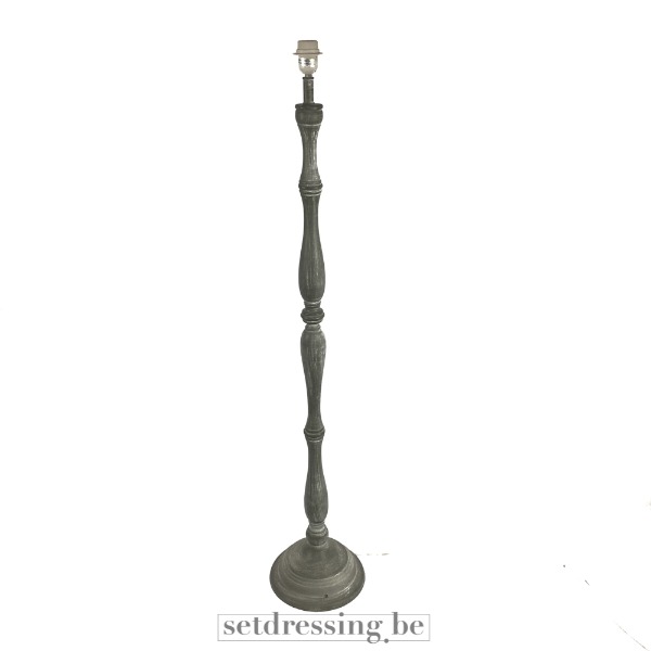 Staande lamp 130cm grijs