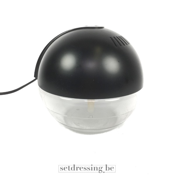 Luchtbevochtiger bol 20cm zwart