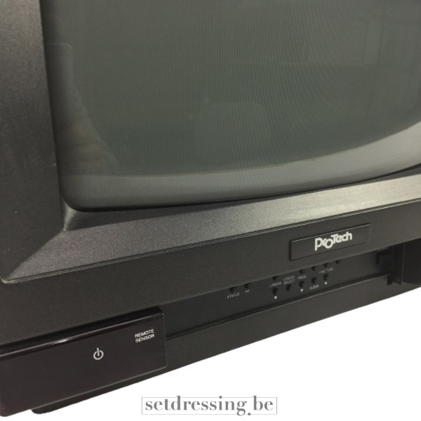 Klassieke beeldbuis tv 38cm zwart