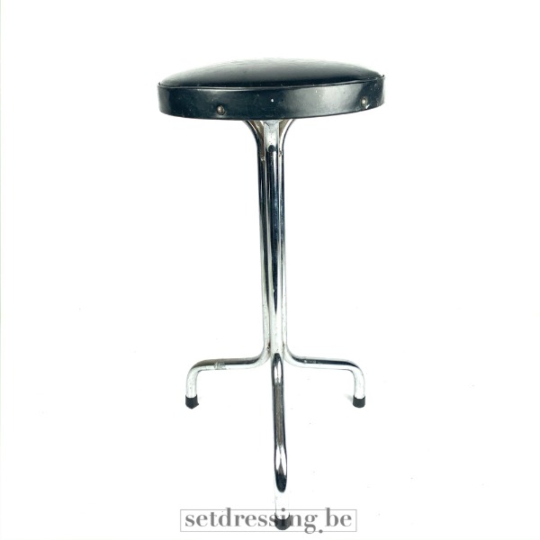 Stool 60cm black tripod