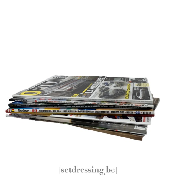 Magazines mix borsten en trucks