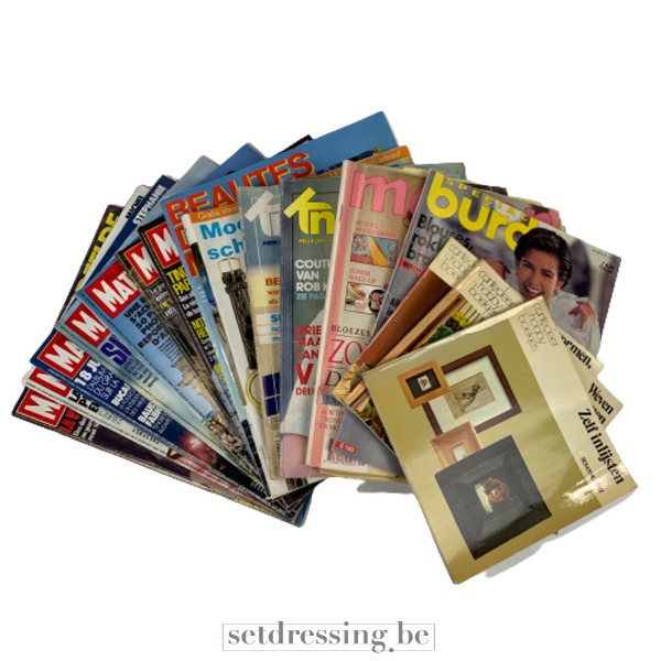 Magazines mix old school 