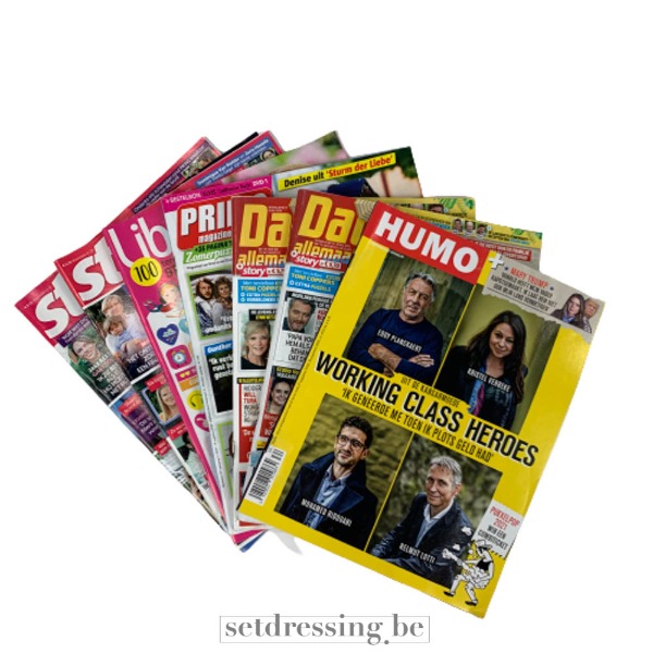 Magazines mix roddel boekjes