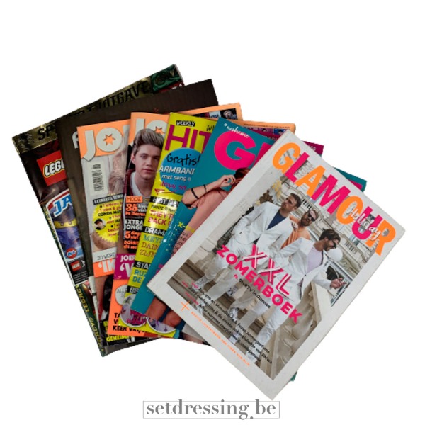 Magazines mix tiener meisje