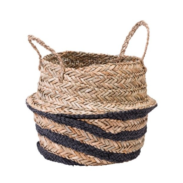 Opvouwbare mand 30cm bruin