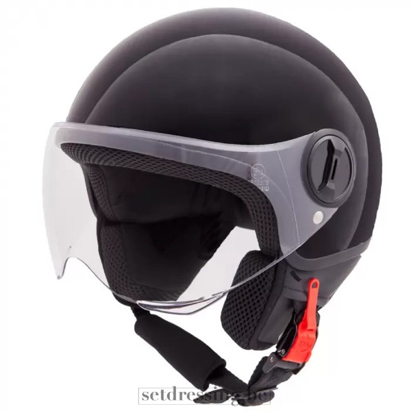 Motor helm zwart 