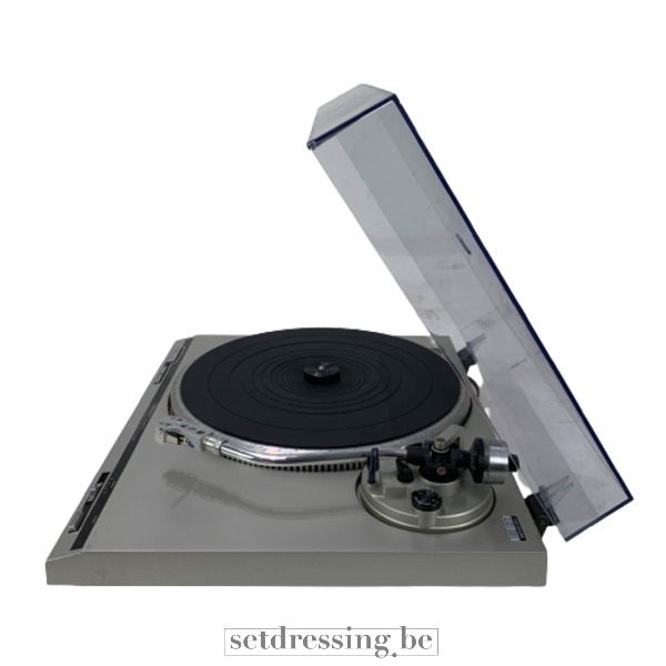 Oude technics platendraaier 43cm grijs
