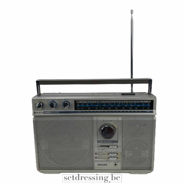 Philips radio 33cm grijs