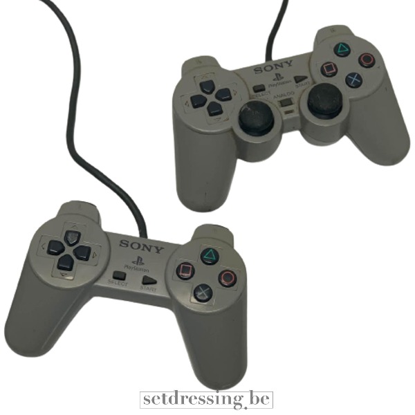 Playstation 1 gameconsole grijs