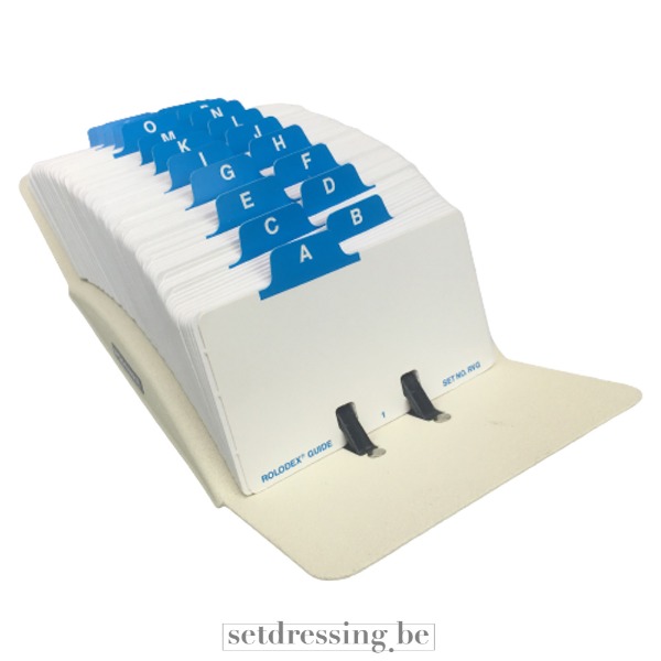 Rolodex 25cm wit