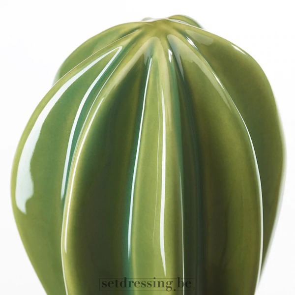 Set kleine keramieken decoratie cactussen groen