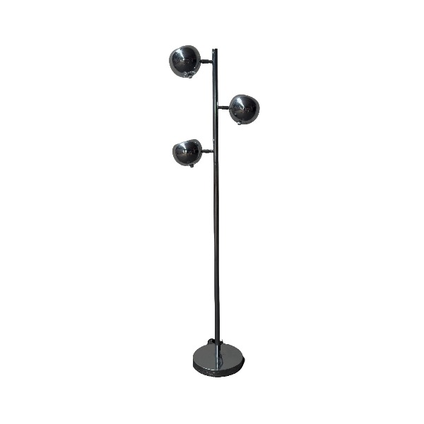 Staande lamp 152cm chroom