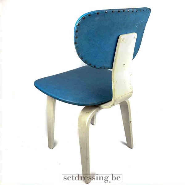 Stoel Cees Braakman 82cm blauw