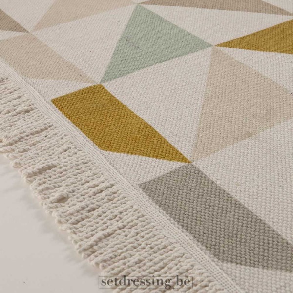 Tapijt driehoek patroon 120x180cm multicolor