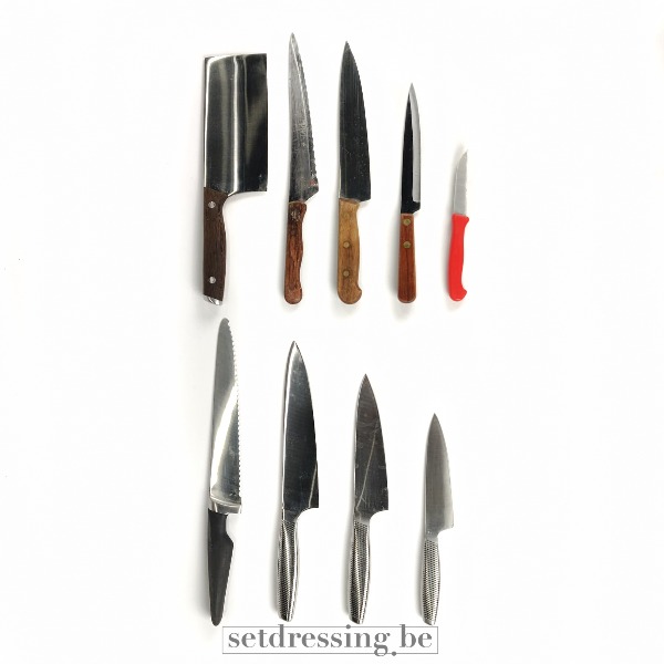 Verzameling eetgerei en accessoires 