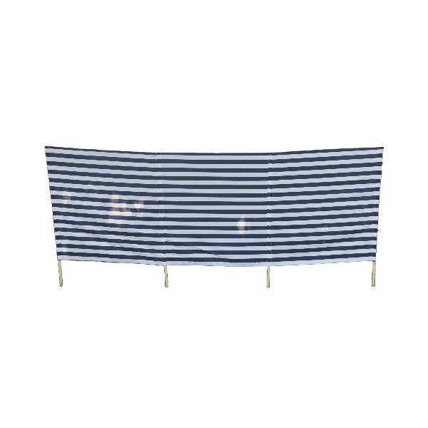 Windbreak 4m blue/white