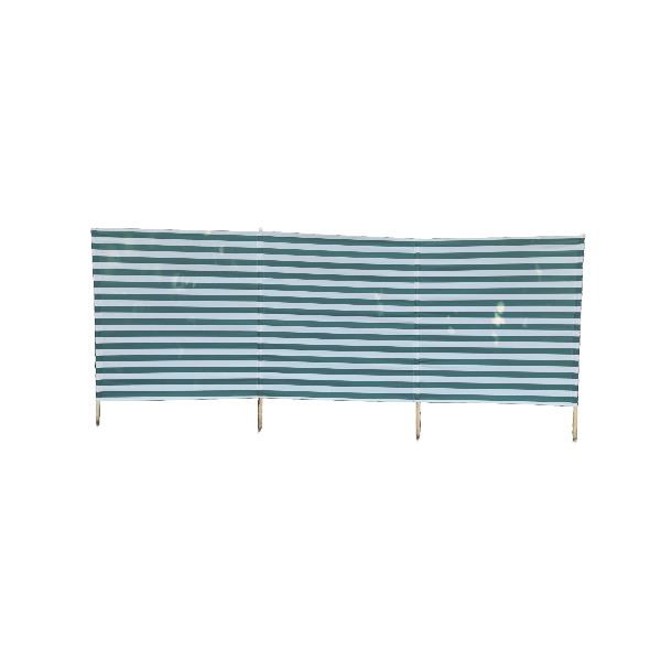 Windbreak 4m green/white
