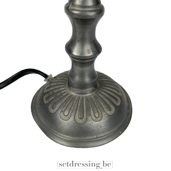 Zilveren tafellamp 18cm