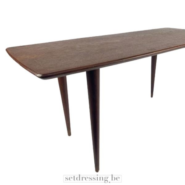 Side table 98cm bruin