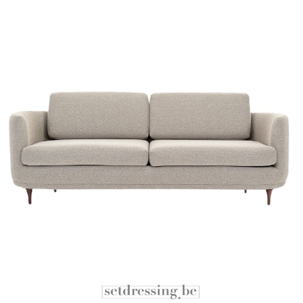 Design 3-seat sofa 211cm gray
