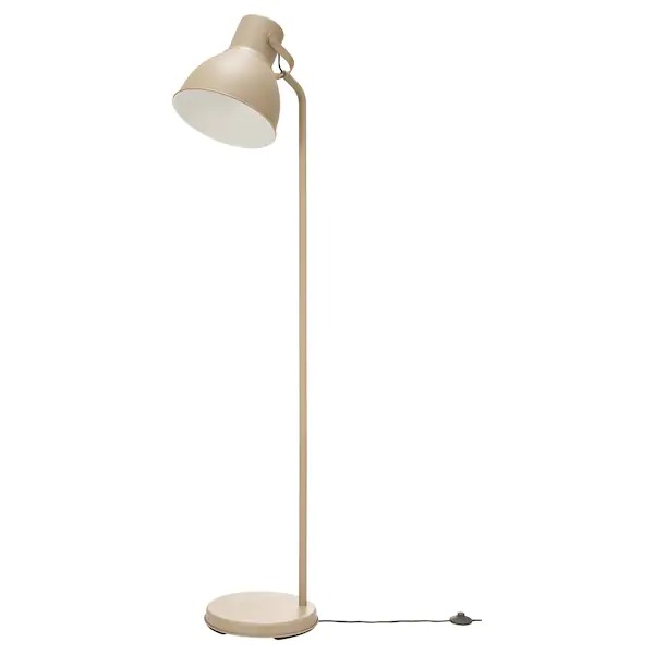 Staande lamp 181cm beige