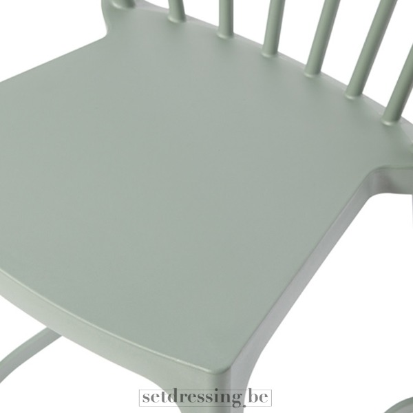 Kunststof barkruk 102cm groen