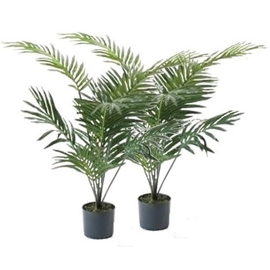 Palmboom kunstplant 90cm groen