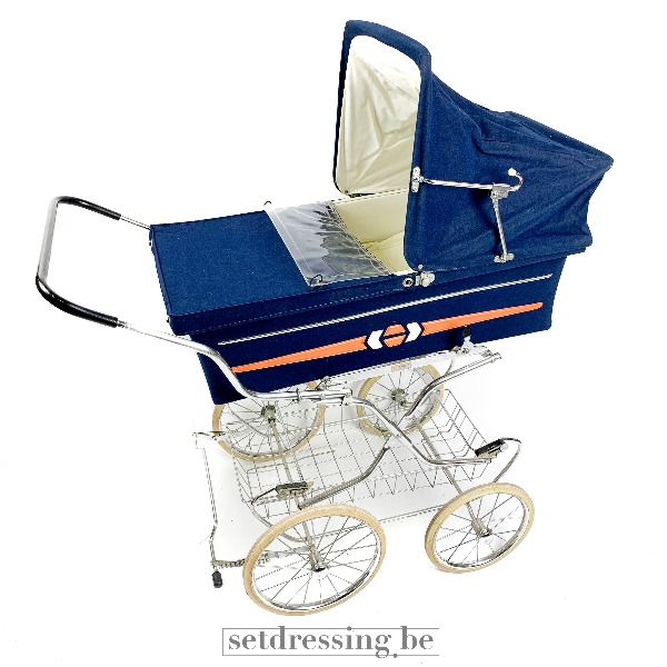 Vintage baby blauw rekwisieten setdressing.be